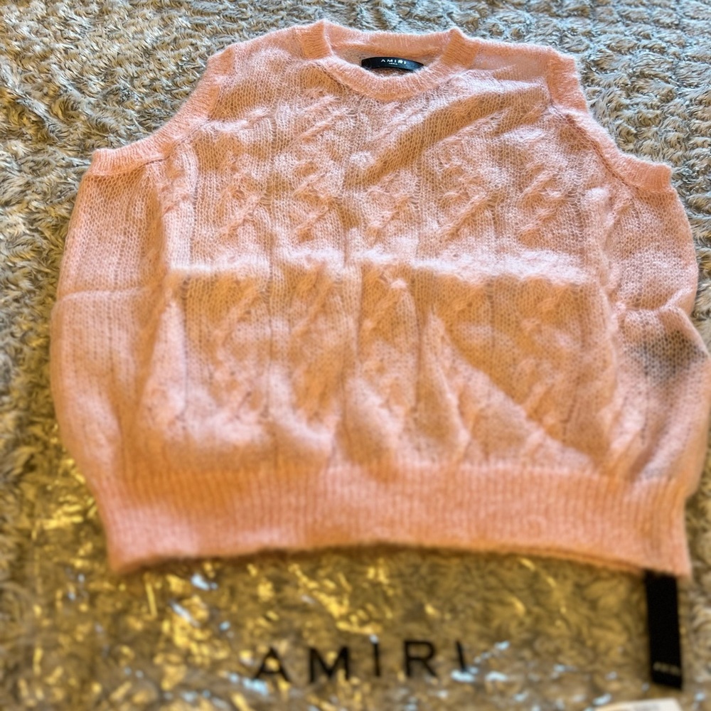 Open Cable Gilet - Knit Vest